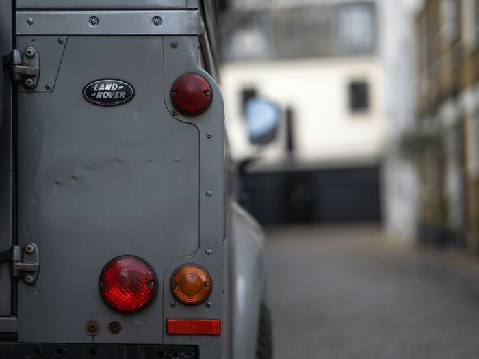 Achterlicht-detail Land Rover