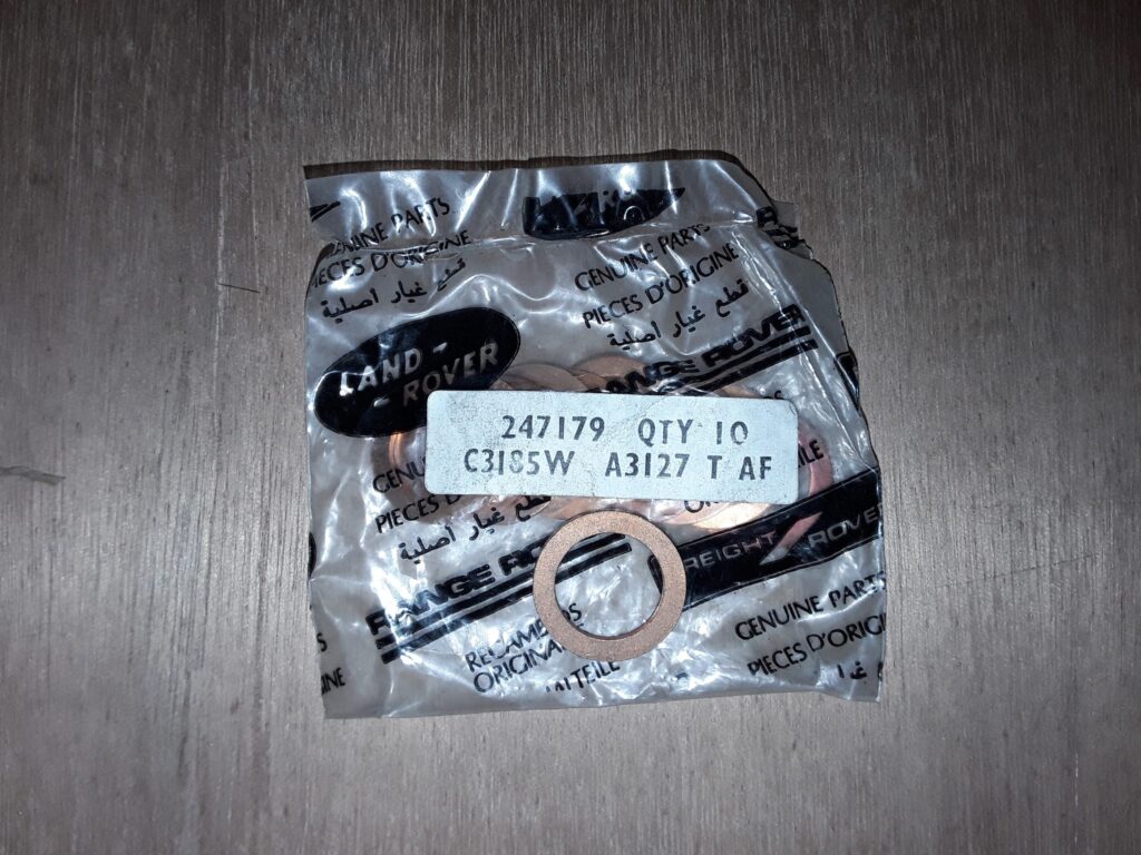 247179 Washer for Injector Copper