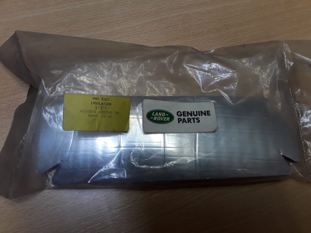 MWC8207 Insulation Pad Bulkhead