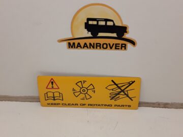 PAK500070 MWC1691 Decal – Radiator