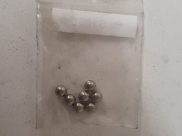 BLS108L 52459 Steel Ball for in/Out Member Series 3. and LT95. LT85 4 Speed and Military 101