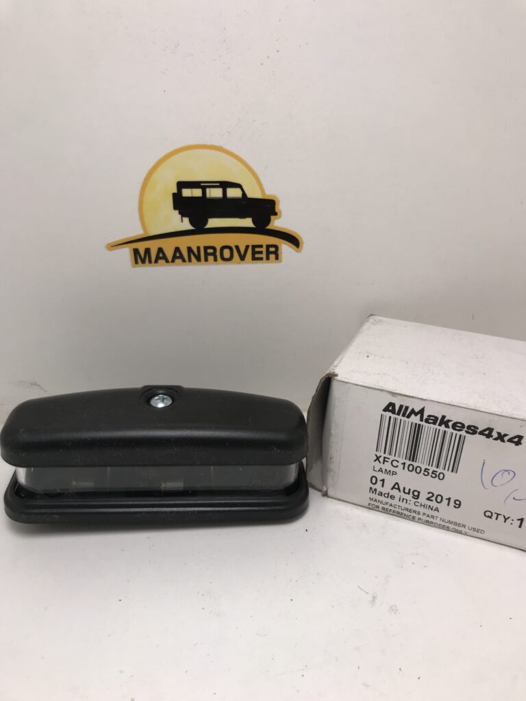 XFC100550 90575150 234213 Number Plate Lamp Plastic