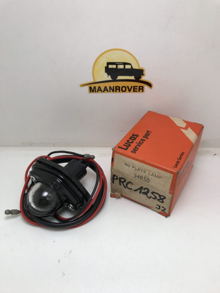 PRC1258 Numberplate Lamp Rang Rover Classic tot 1984