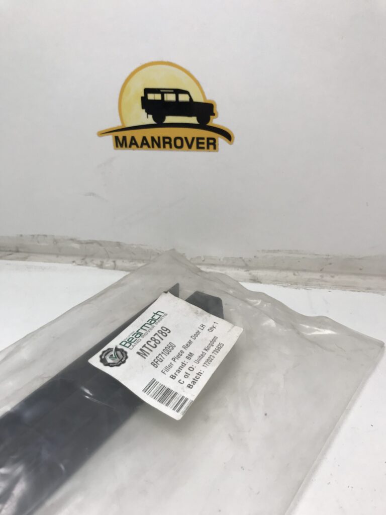 MTC8789 BFG710050 Channel Filler LH Rear Side Door Top